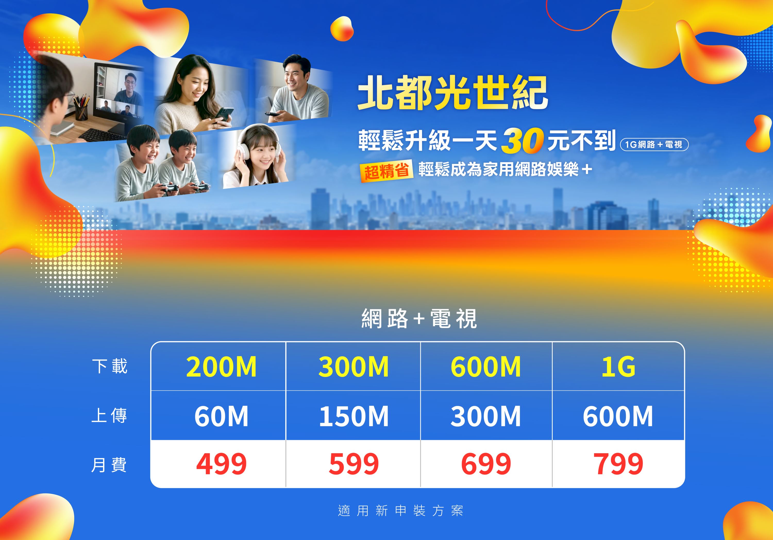 北都優惠方案